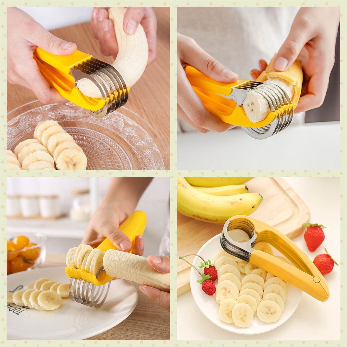 (🔥Last Day Promotion  - 50% off) 🍌🍌 Food Manual Slicer